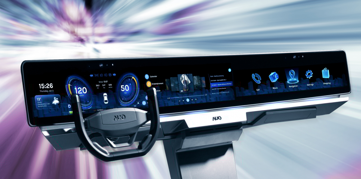 jinnian金年会FIDM Plus 一体化显示方案导入AmLED显示技术并整合多项感测技术，打造沉浸式、互动的座舱体验