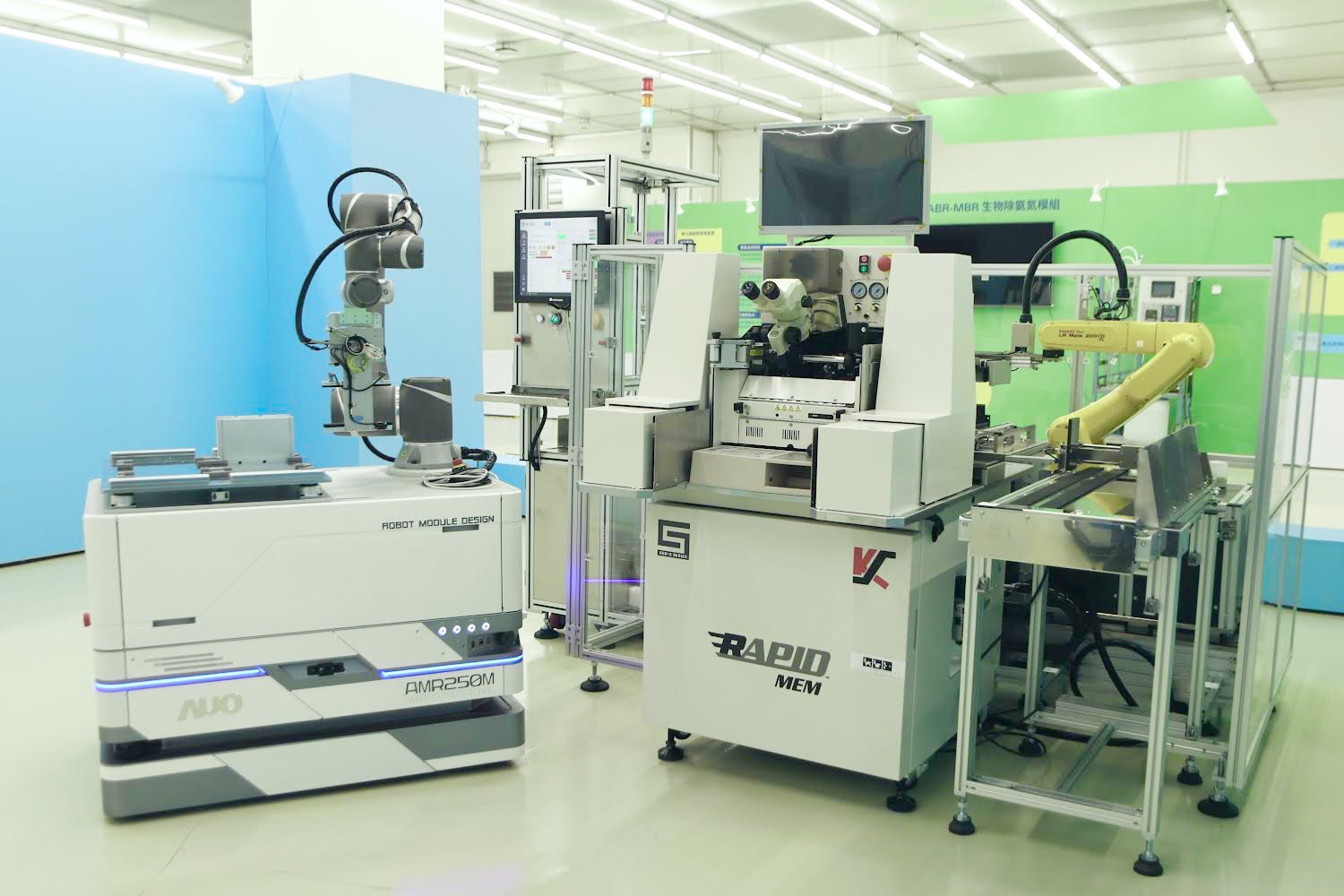 友達數位攜手半導體設備大廠K&S及夥伴樂宇精密，針對半導體封裝場域痛點，提供iAMHS一站式解決方案，創造產能提升至少10%的效益